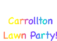 Carrollton Carrolltonlawnparty Sticker - Carrollton Carrolltonlawnparty Clp Stickers