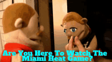 Sml Marvin GIF - Sml Marvin Are You Here To Watch The Miami Heat Game GIFs