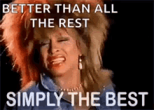 Simply The Best Tina Turner GIF - Simply The Best Tina ...