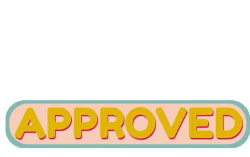 Approved Ditut Sticker - Approved Ditut Aprovado Stickers