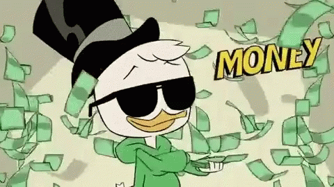 ducktales money gif