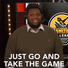Just Go Take The Game GIF - Just Go Take The Game Challenge GIFs