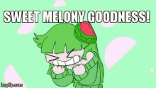 Sweet Melony Goodness Melon GIF - Sweet Melony Goodness Melon GIFs