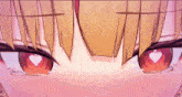 a close up of a girl 's eyes with a heart in the middle