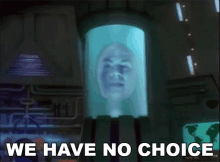 We Have No Choice Zordon GIF - We Have No Choice Zordon Power Rangers Zeo GIFs