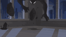 Black Spiderman Venom GIF
