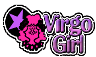Virgo Girls Sticker - Virgo Girls Stickers