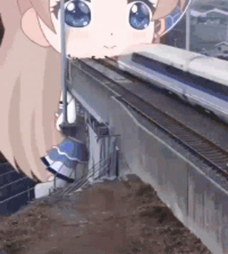 HD wallpaper: manga, anime girls, tram, closed eyes, transportation, mode  of transportation | Wallpaper Flare