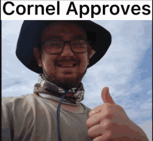 Cornel Approves GIF