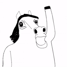 horse comic cartoon gag doodle horse comic cartoon gag doodle