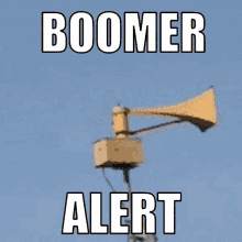 Boomer Alert Speaker GIF - Boomer Alert Speaker Alarm GIFs