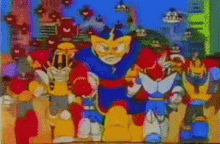 Elecman Geminiman GIF - Elecman Geminiman Mega Man GIFs