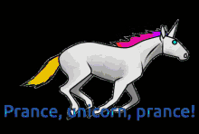 Prance And Play Unicorn Unicorn GIF - Prance And Play Unicorn Unicorn Prance GIFs
