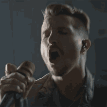 Singing Cole Rolland GIF - Singing Cole Rolland Little Lies Song GIFs