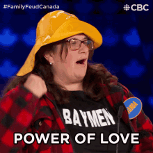 Power Of Love Family Feud Canada GIF - Power Of Love Family Feud Canada Love GIFs