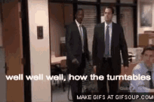 Well How The Turntables The Office GIF - Well How The Turntables The Office Steve Carrel GIFs