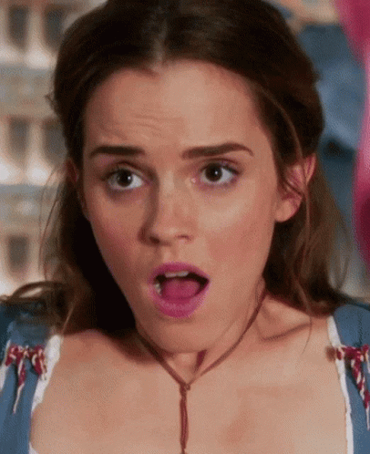 Emma Watson Shocked GIF