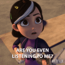 Are You Even Listening To Me Claire Nuñez GIF - Are You Even Listening To Me Claire Nuñez Trollhunters Tales Of Arcadia GIFs