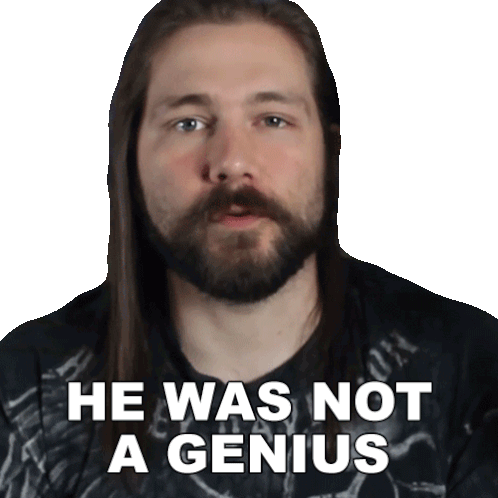 He Was Not A Genius Become The Knight Sticker - He Was Not A Genius Become The Knight He Was Not Intellectually Gifted Stickers
