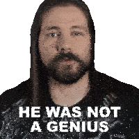 He Was Not A Genius Become The Knight Sticker - He Was Not A Genius Become The Knight He Was Not Intellectually Gifted Stickers
