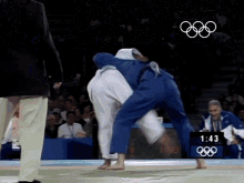 Judo Takedown Mark Huizinga GIF - Judo Takedown Mark Huizinga Olympics GIFs