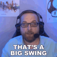 Thats A Big Swing Graham Hadfield GIF - Thats A Big Swing Graham Hadfield Hinduman GIFs