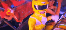 Peace Yellow Ranger GIF - Peace Yellow Ranger Deuces GIFs