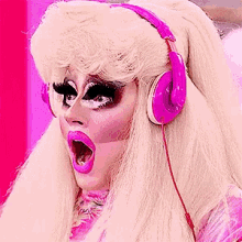 Trixie Mattel Shocked GIF - Trixie Mattel Shocked Open Mouth GIFs
