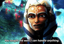 Star Wars Ahsoka Tano GIF - Star Wars Ahsoka Tano You Taught Me Well GIFs