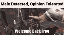 Senator Frog GIF