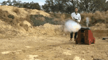 Like A Cannon  GIF - Cannon Slow Motion GIFs