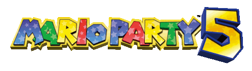 Mario Party 5 Logo Sticker