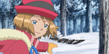 pokemon ash serena wasted snow