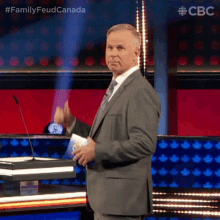Thumbs Up Gerry Dee GIF - Thumbs Up Gerry Dee Family Feud Canada GIFs