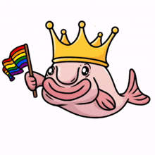 king lorb blobfish pride blob lorb blob