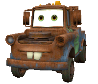 Mater Cars Movie Sticker