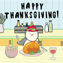 Family Thanksgiving GIF - Family Thanksgiving Turkey GIFs
