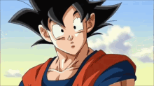 Dbz Goku GIF - Dbz Goku Huh GIFs