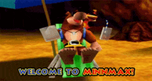 Minnmax Welcome To Minnmax GIF - Minnmax Welcome To Minnmax Banjo Kazooie Minnmax GIFs