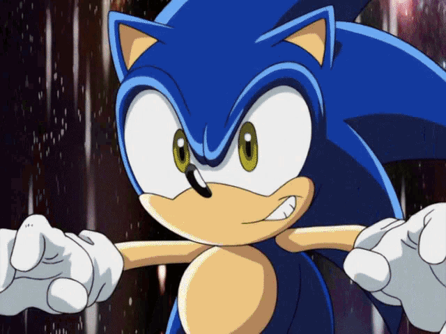 Super Duper Sonic, but now not in gif form for ants, Sonic the Hedgehog