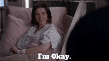 Greys Anatomy Amelia Shepherd GIF - Greys Anatomy Amelia Shepherd Im Okay GIFs