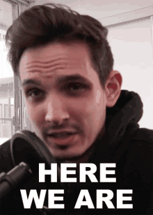 Here We Are Nik Noctural GIF - Here We Are Nik Noctural Were Here GIFs