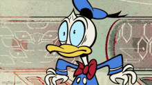 Donald Duck Laying Egg GIF