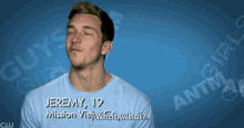 Excuuuuse Me?! GIF - Antm Jeremy Guys And Girls GIFs