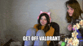 Hannahowo Get Off Valorant GIF