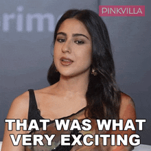 That Was What Very Exciting For Me Sara Ali Khan GIF - That Was What Very Exciting For Me Sara Ali Khan Pinkvilla GIFs