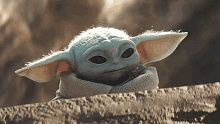 Mandalorian Baby Yoda GIF - Mandalorian Baby Yoda Goodbye GIFs
