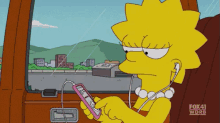 Tuning Out GIF - Thesimpsons Lisasimpson Music GIFs