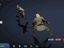 a screenshot of a video game with a preview button