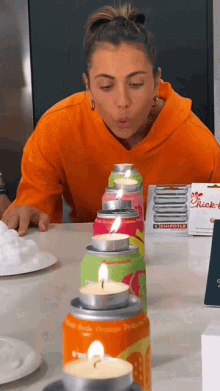 Blow Honeyhouse GIF - Blow Honeyhouse Candle GIFs